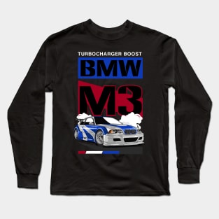 Turbocharger Boost GTR E46 Long Sleeve T-Shirt